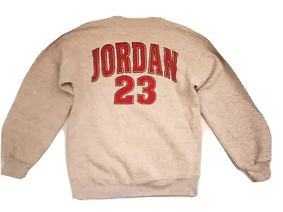 Vintage Chicago Bulls Michael Jordan 23 Sweatshirt 90s SZ S Jerzees Super Sweats • $50