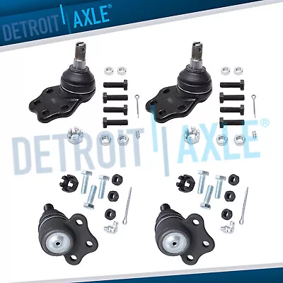 For 1997 1998 1999 Dodge Dakota Durango 2WD Front Upper And Lower Ball Joint Set • $52.79