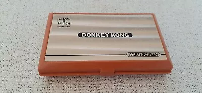 1982 Nintendo Donkey Kong Game &Watch Hand Held Game Dk-52 Not Working • $82