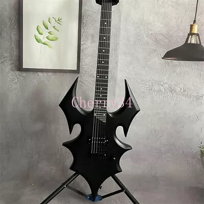 Black Doyle Wolfgang Von Frankenstein Electric Guitar Black Hardware Tremolo • $266.90