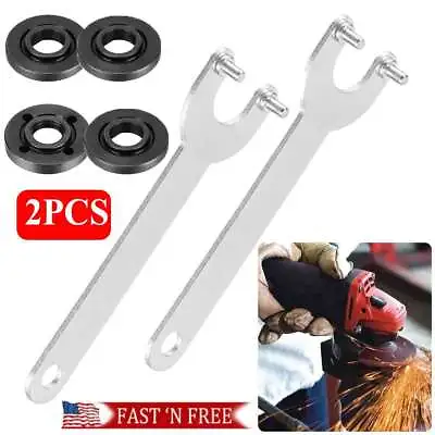 2X 5/8-11 Angle Grinder Flange Lock Nuts Wrench Tool For Dewalt Makita Milwaukee • $9.01