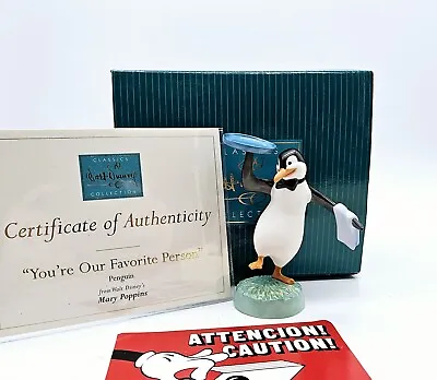 WDCC Disney Mary Poppins Penguin Figurine You're Our Favorite Person In Box COA  • $274.95