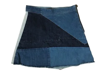 ZARA Women Short Skirt Blue Size XS • $10