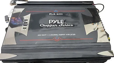 Pyle Chopper Series PLA-4200. 2000 WATT & 4 CHANNEL MOSFET AMPLIFIER • £300