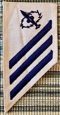 US Navy Rate Missile Technician Seaman Rank Patch E-3 Striker USN MTSN Or GTSN • $3.99