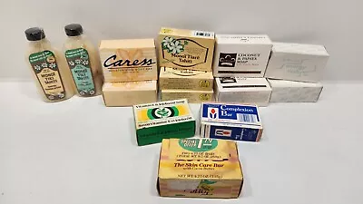 Vintage Variety Bar Soap Lot If 12 Bars CARESS MONOI TIARE TAHITI NUBIAN TONE • $59.98