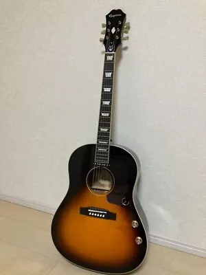 Acoustic Guitar Epiphone Limited Edition EJ-160E/VS Sunburst SN 16062307626 • $1134