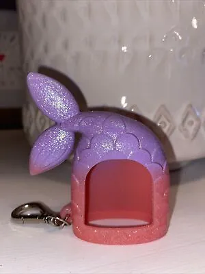 Bath & Body Works Pocket Holder Mermaid Tail Ocean Sea Water Pink Glitter Clip • $8