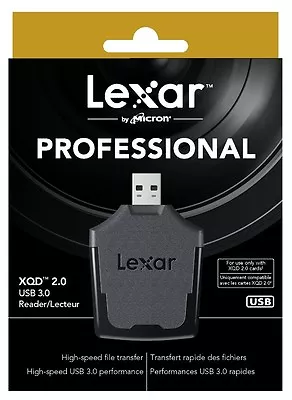 Genuine Lexar Professional XQD Card Reader USB3.0 AU • $159.95