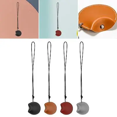 Hanging Neck Pouch Holder Artificial Leather Portable With • £5.33