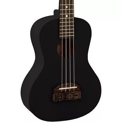 Kohala Tiki Concert Ukulele Black • $69