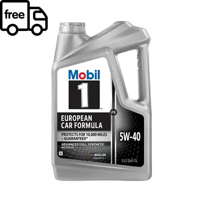 Mobil 1 FS European Car Formula Full Synthetic Motor Oil 5W-40 5 Qt • $28.31