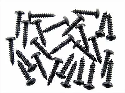 Ford Black Interior Trim Screws- #8 X 3/4  Long Pan Head- 25 Screws- #255 • $9.95