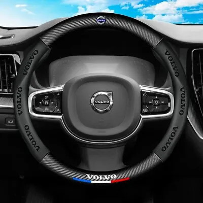 15  Steering Wheel Cover Genuine Leather For Volvo New • $37.99