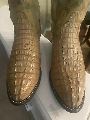 Tony Lama Vintage Alagator Boots • $110