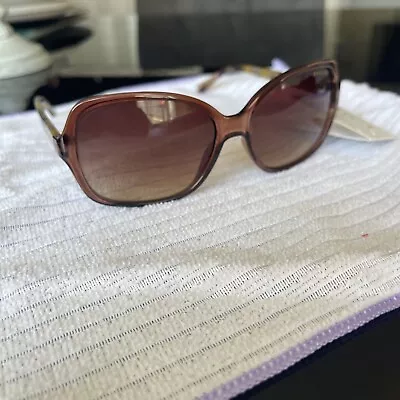 Radley Women's Sunglasses Abble 103 Gloss Camel/Burgundy/Brown Gradient • £30