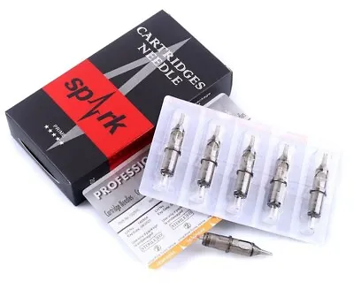 20 X Spark Prime Tattoo Cartridge Needles Sizes 1 To 23 RL RS M1 & CM • $21.95