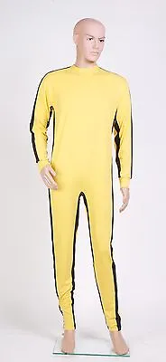 The Game Of Death Bruce Lee Jumpsuit Classic Movie Cosplay Costume Tailored • $123.49