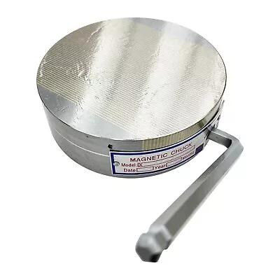 160mm Circular Grinder Magnetic Chuck Fine Pole Permanent Strong Magnetic Chuck • $154