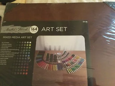 Master's Touch 164 Piece Deluxe Wood Art Set • $15