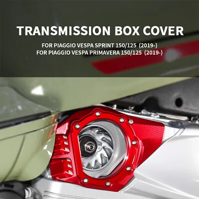 Engine Clutch Cover Transmission Cover Guard For Vespa Sprint Primavera 150/125 • $143.99