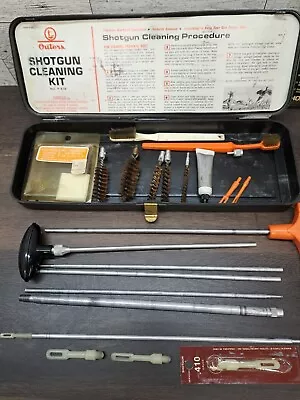 Vintage Outers Shotgun Rifle Cleaning Kit No. P-478  W/ Gun Oil As Is  • $18.95