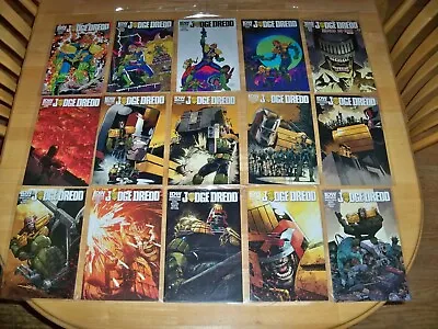 JUDGE DREDD -- IDW Comics 2 4 5 6 7 8 9 10 11 12 13 14 15 16 17 • $27.99