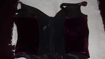 Lane Bryant Cacique New 42dd Bustiermaroon/black Accent Beautiful • $15