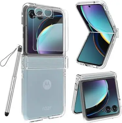 Case For Motorola Razr Plus Case Moto Razr+ 2023 Razr 40 Ultra Cell Phone Hinge • $33.98