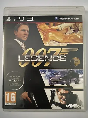 Sony PS3 007 Legends Game - No Manual PlayStation 3 PRISTINE AMAZING VALUE • £6.99