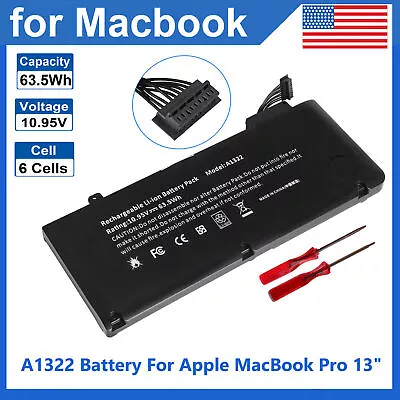 Replacement A1322 Battery For Apple MacBook Pro 13 A1278 Mid 2009 2010 2011 2012 • $17.85