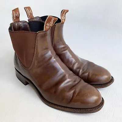 Men’s RM WILLIAMS CRAFTSMAN BOOTS Chestnut Brown Leather 11 G R.M • $295