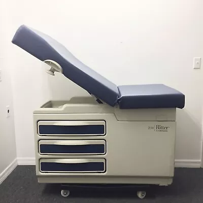 Midmark Ritter 204 Medical Exam Table Manual Any Color Upholstery • $1400