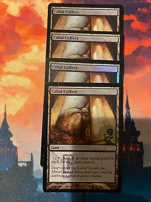 MTG FNM Promo DCI Cabal Coffers Foil X 4 • $150