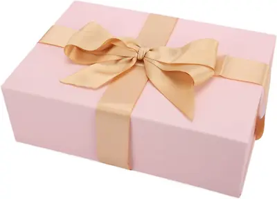 Gift Box 11X7.5X3.5 InchesPink Gift Box With Magnetic Lid，Large Gift Box Contai • $12.67