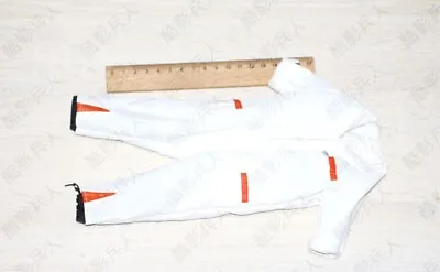 Hazmat Jumpsuit 1/6HotToys Back To The Future Doc Brown Figure Costume HT MMS610 • $135.06
