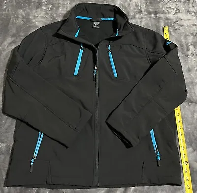 Snozu Performance Full Zip Fleece Jacket Men XL Polyester Zip Pockets • $20