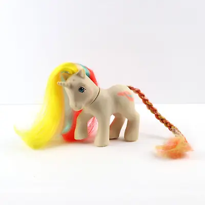 My Little Pony Vintage 1985 Brush 'n Grow Rainbow Mane Bouquet Unicorn • $12.46