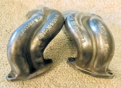 $40.50 • Buy VW Bug, Super B Ghia, Thing 181, 1600cc Dual Intake Pair End Castings 113129709D