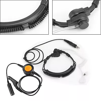 For DP3400 DGP4150 APX4000 6-Pin U94 PTT 7.1mm Big Plug Tactical Throat Headset` • £29.99