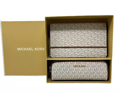 Michael Kors Giftable MK Notebook And Pencil Case Gift Set - Vanilla $398 • $79.94