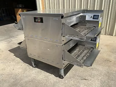 2018 Middleby Marshall PS638G Gas Conveyor Pizza Oven Double Stack WOW2 Nacho 4 • $9750