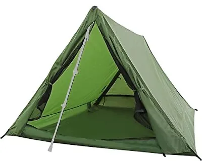 2-Person Trekking Pole Tent For Backpacking - Ultralight A-Frame Backpacking ... • $48.77