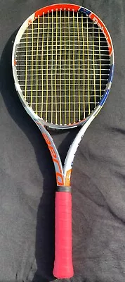 Rare Babolat Pure Aero Lite Roland Garros Version Tennis Racquet Use 4 1/2   • $75