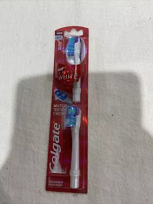 Colgate 360 Optic  Battery Toothbrush Replacement Head  New Purple  Acc553 • $25