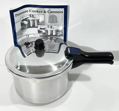 Mirro 4.2 Quart 4 Liter Aluminum Pressure Cooker Canner Model 92040 OPEN BOX • $23.72