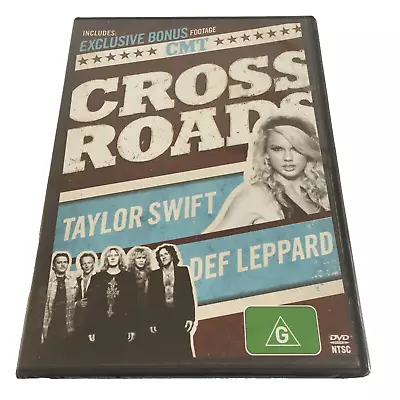 Taylor Swift Def Leppard DVD CMT Crossroads R1 New • $22.95