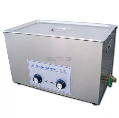 30L Ultrasonic Cleaner Heater Mechanical 500 W 40Khz Jewelry Dental Ce Rohs Ep • $1098.40