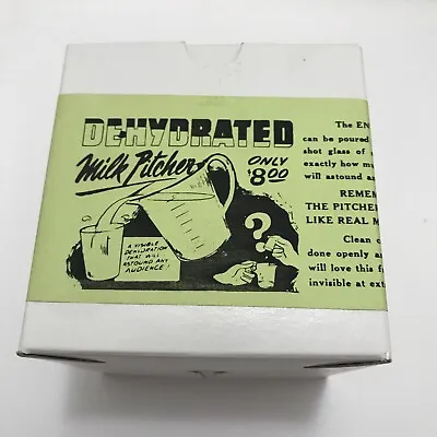Vintage Star Magic Mini Milk Pitcher Trick. Incudes Plastic Pitcher & Glass Shot • $10.95