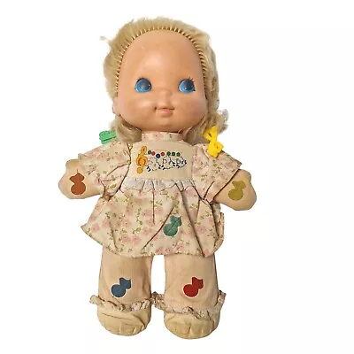 Vintage 1974 Mattel Love Notes Squeeze Musical Doll Blue Eyes Blonde 13.5  • $23.80